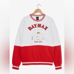 BoxLunch Baymax Disney Men’s Crewneck Sweater Sweatshirt 2XL